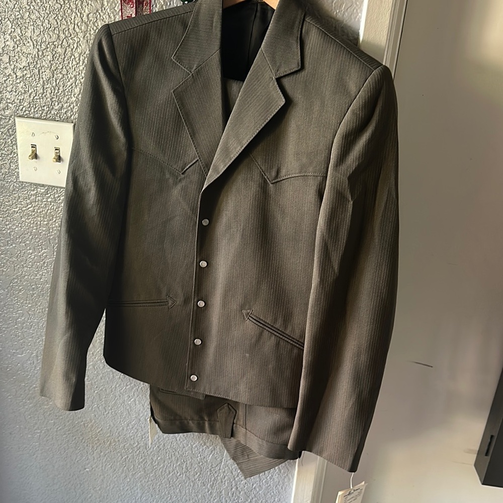 Men's Classic Blazer Suit - Gray